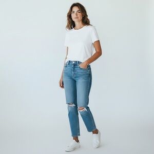 Paige Hoxton Ankle Peg Skinny Jeans. Size 26